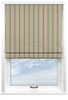 The British Stripe Co. Charles, Chilterns No.1 - Twist&Fit Roman Blind